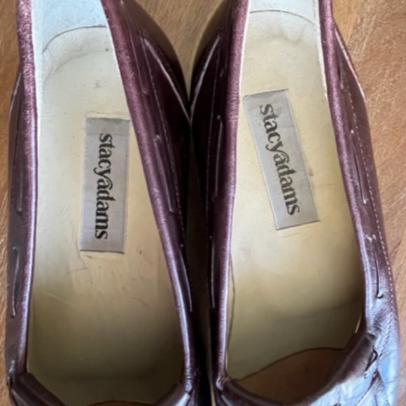 VTG Stacy Adams Mens Leather Kilt Tassel Dress Shoes‎ Size 9 Med M Maroon Red main image 11